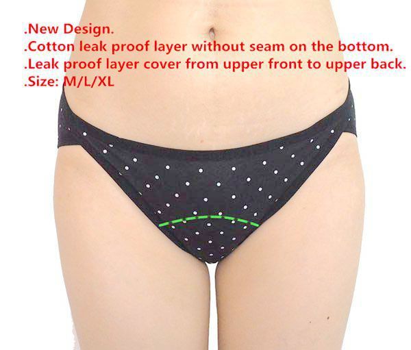 

new cotton menstrual waist undies leakproof period panty apparel panties intimates women's low underwear ladies clothing briefs pr ombn