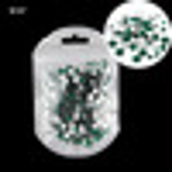 

500pcs/bag mixed tips beautify rivet nail art decor rhinestone diy accessories, Silver;gold