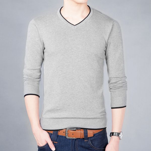 

sweater men 2018 autumn winter new arrival slim warm sweaters v-neck pullover men christmas sweater flat knitted, White;black