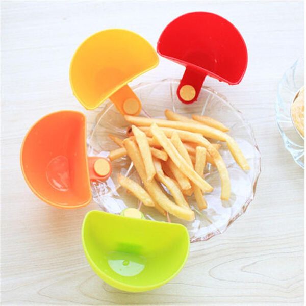 

environmental assorted salad sauce dip bowl multifunction jam sugar dip clip cup bowl saucer kitchen accessories