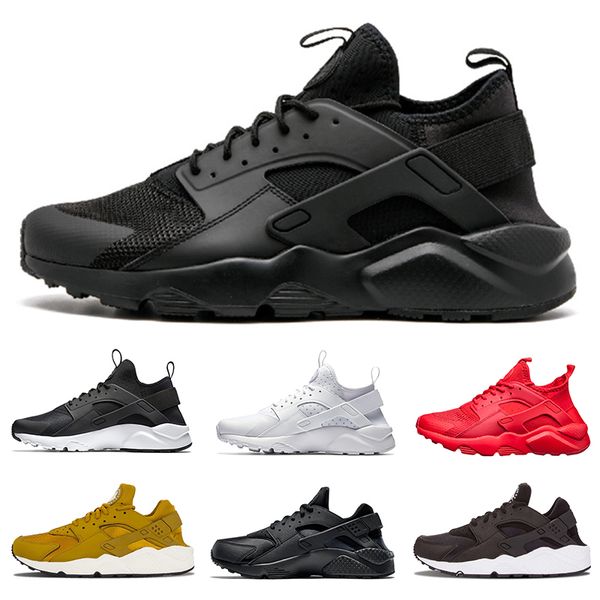 

nike air huarache оптовая huarache 4.0 1.0 тройной белый черный красный мужчины женщины huarache обувь huaraches спортивные кроссовки кроссо