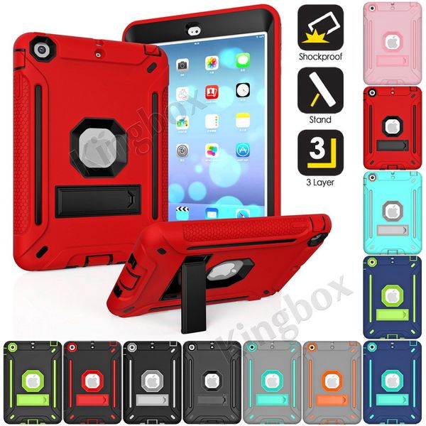 

В США розничной гибридной ударопрочный Dropproof противоударный протектор чехол Kickstand для iPad mini 1/2/3 дети рождественские подарки на День Рождения