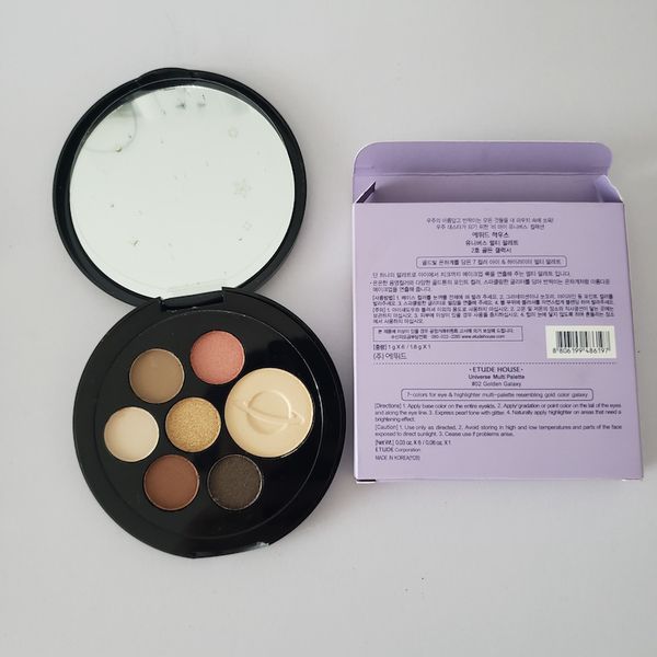 

Этюд дом ограниченным тиражом звездная галактика 7 цветов палитра теней для век в