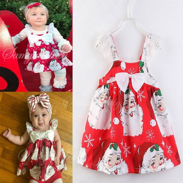 Kid Baby Girl Toddler Dress Boho Tutu Cami Sleeveless Princess Print Sling Dress