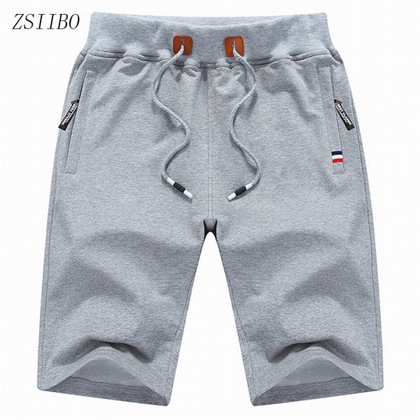 

2018 solid men shorts 4xl summer bermuda mens beach shorts cotton casual male clothes homme brand clothing cargo shorts wgdk01 rf, White;black