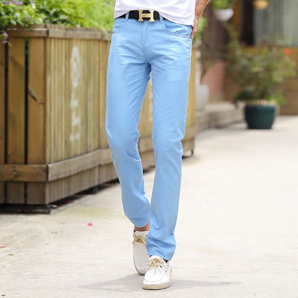 

new men casual pants from factory plus size 36 5z, Black