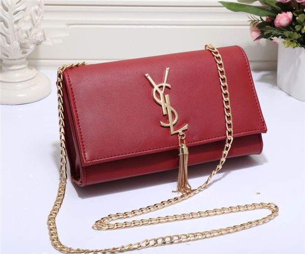 

Women Fashion OL Business PU Letter Shoulder Bag Female Multi-Color Buckle Chain High-End Temperament Brand Shoulder Bag Handbag