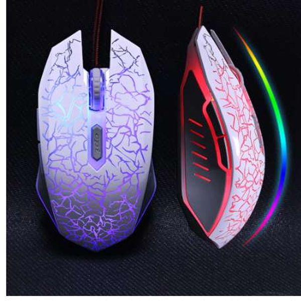 Zuoya USB Optical Wired Gaming Meace Mice для компьютерного ПК ноутбук PRO Gamer Mouse Dota 2 / LOL черный / белый