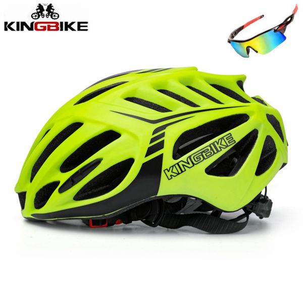 

kingbike 2018 bicycle helmet integrally-molded mtb road reflective capacete ciclismo men women ultralight mountain bike helmets