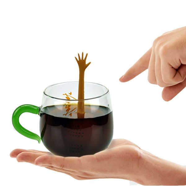 

жесты чай фильтра силиконовым сыпучие leaf herbal специй держатель заварки чая инструменты для заварки чая