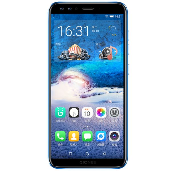 

Original Gionee S11 4GB RAM 64GB ROM 4G LTE Mobile Phone Helio P23 Octa Core Android 7.1 5.99 inch 16.0MP Fingerprint ID Smart Cell Phone