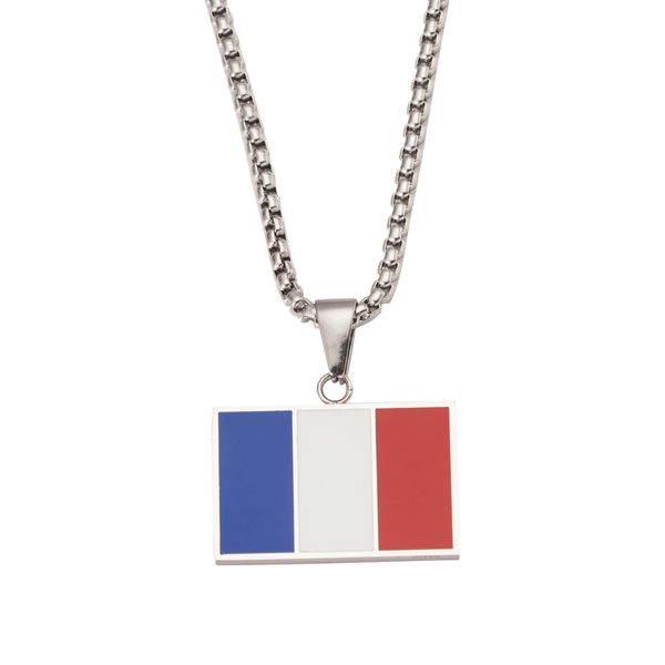 Collane con ciondoli in argento placcato argento simbolo Francia Francia