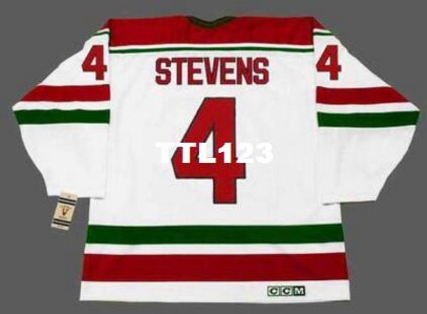 

mens #4 scott stevens new jersey devils 1991 ccm винтажный ретро домашний хоккей джерси или обычай любое имя или номер ретро джерси, Black;red