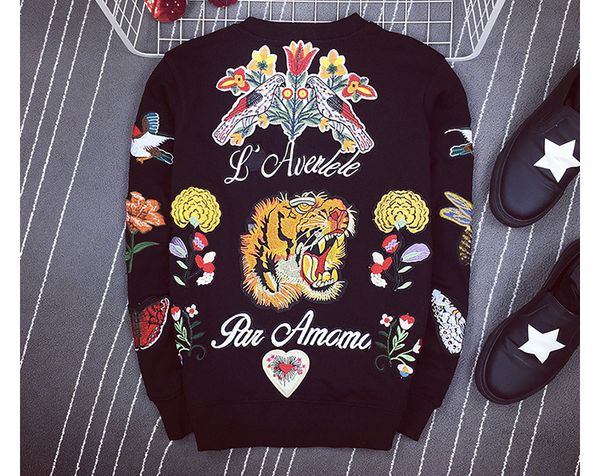 

мужская Марка поло футболка змея вышивка воротник мода футболка с коротким рукав