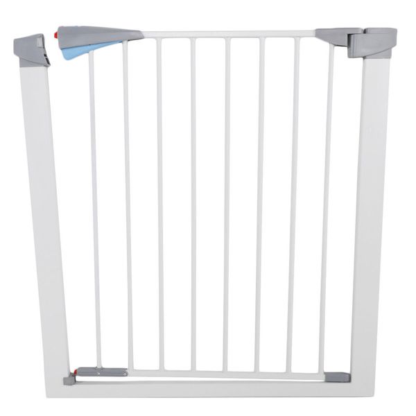 2019 Baby Safety Gate Door Metal Walk Thru Pet Dog Cat Fence