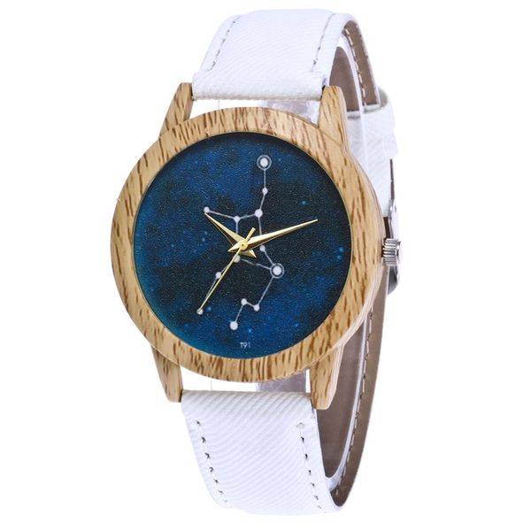 

genboli women quartz watch leather strap quartz watches women men modern wrist watch fashion watches gift, Slivery;brown
