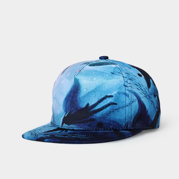 

baseball cap spring, summer and autumn hip hop hat, Blue;gray