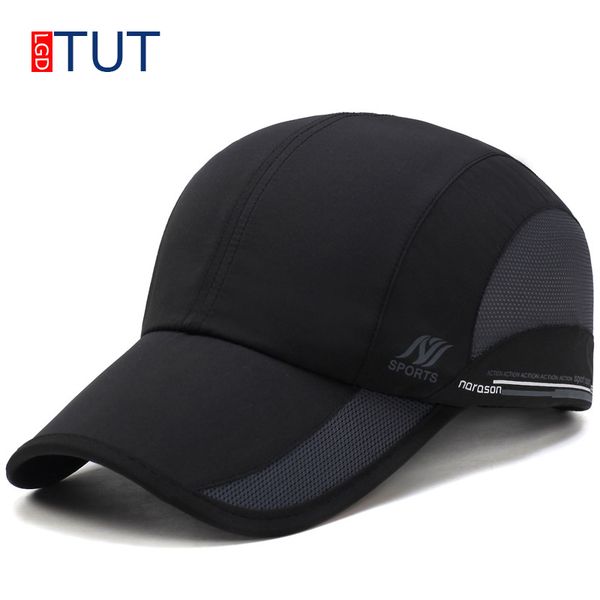 

new summer sport mesh baseball cap outdoor sun quick dry breathable hats men women adjustable waterproof quick-drying cap lgdtut, Blue;gray