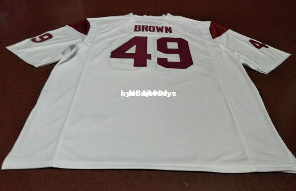 

men #49 michael usc trojans alumni college jersey xs-6xl or custom any name or number jersey, Black;red