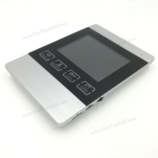4 Inch Hd Led Monitor For Video Door Intercom System Door Bell Metal Doorbell Front Door Security Camera And Monitor Front Door Security Cameras From