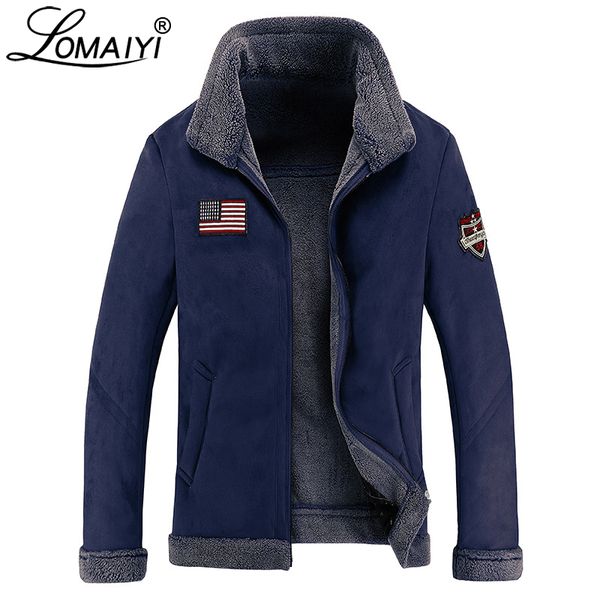 

lomaiyi men's winter cashmere jacket men warm thick coat male fashion snow pashm windbreaker 4xl casual jackets bm241, Black;brown