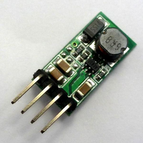 Freeshipping 5 W DC-DC Boost Converter Passo para cima 3.7 V 5 V 6 v para 12 V Módulo De Alimentação F Móvel LED de energia