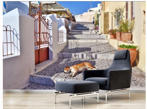 

custom 3d wallpaper p wallpaper 3d stereoscopic the mediterranean beauty