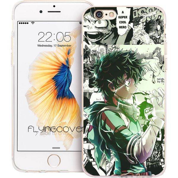 coque iphone 8 plus my hero academia