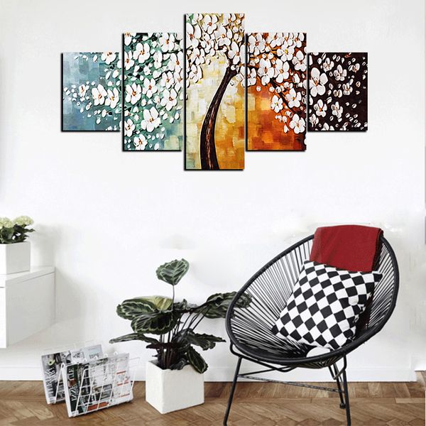 Acheter Moderne Dessin Animé Abstrait Animation Fleur Hd Imprimer Peinture à Lhuile Sur Toile Accueil Mur Art Photo Pour Le Salon Décoration De