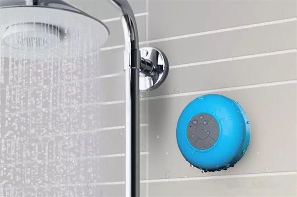 

a+++ mini portable subwoofer shower waterproof wireless bluetooth speaker car handsreceive call music suction mic for iphone samsungdhl