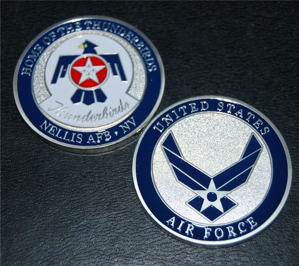 

nellis air force base home of the thunderbirds 1.75" challenge coin