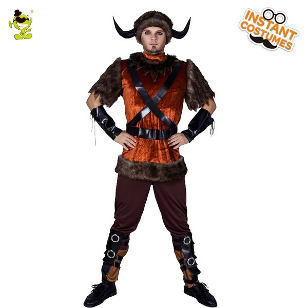 

viking pirate costumes carnival party halloween fancy dress men made imitation viking warrior suit performance cosplay, Black;red