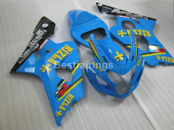

custom fairing kit for suzuki gsxr600 gsxr750 2004 2005 gsxr 600 750 k4 k5 fairings da11