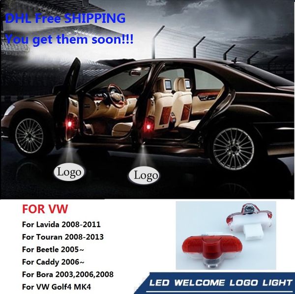 2019 Dhl Led Laser Projector Car Courtesy Logo Light For