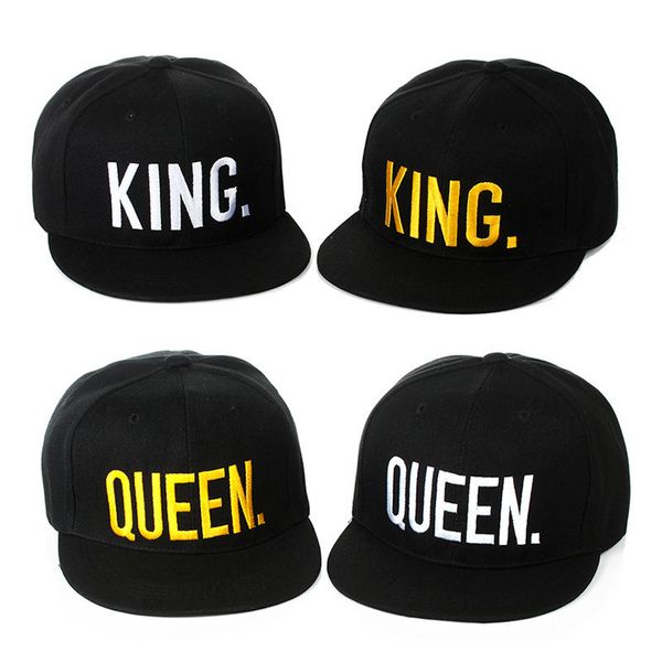 

queen/king hip hop letter print basdeball cap, Blue;gray
