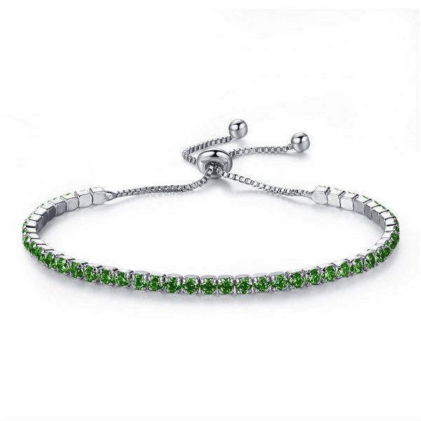 

luxury silver plated bracelets full diamond crystal chain fit pandora rhinestone bangle bracelet women female gift br002, Golden;silver