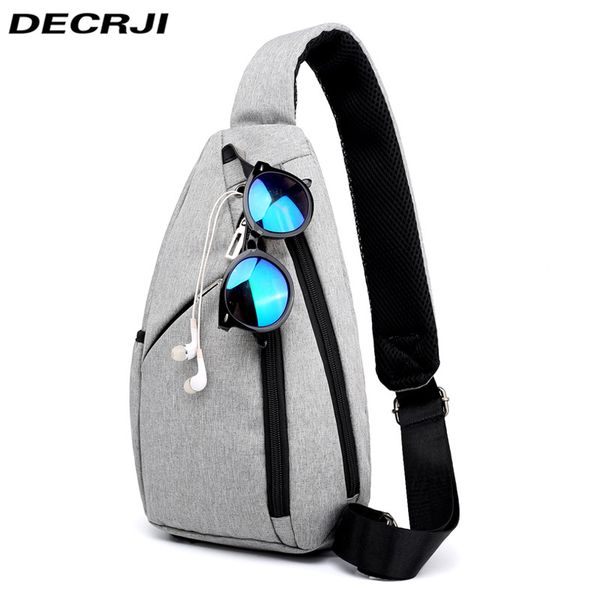 

decrji large capacity men oxford chest pack designer male travel messenger bag casual men shoulder crossbody bags
