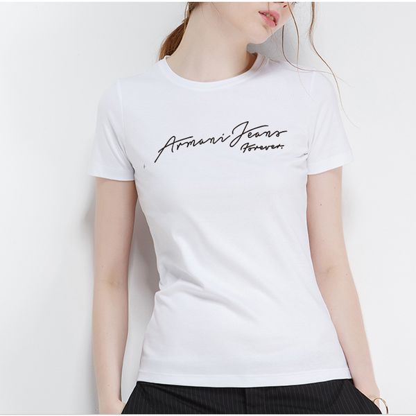 

Футболка новый бренд хлопок жизни женщины дизайнер весна лето с рукавом Куба отдых с коротким рукавом тройники свободного покроя t-shiirt