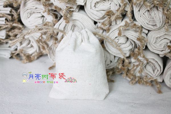 

vintage linen drawstring pouch 8x10cm 9x12cm 10x15cm 13x17cm pack of 50 party candy sack jewelry jute gift packaging bag, Pink;blue