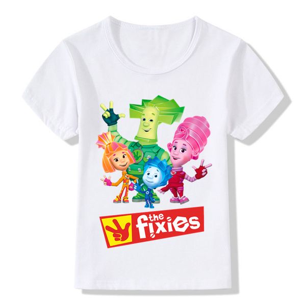 children s russian cartoon the fixies design funny t shirts boys girls great tops tees kids casual clothes for toddler hkp5148 - Christmas Shirts For Boys children s russian cartoon the fixies design funny t shirts boys girls great tops tees kids casual clothes for toddler hkp5148 - Christmas Shirts For Boys