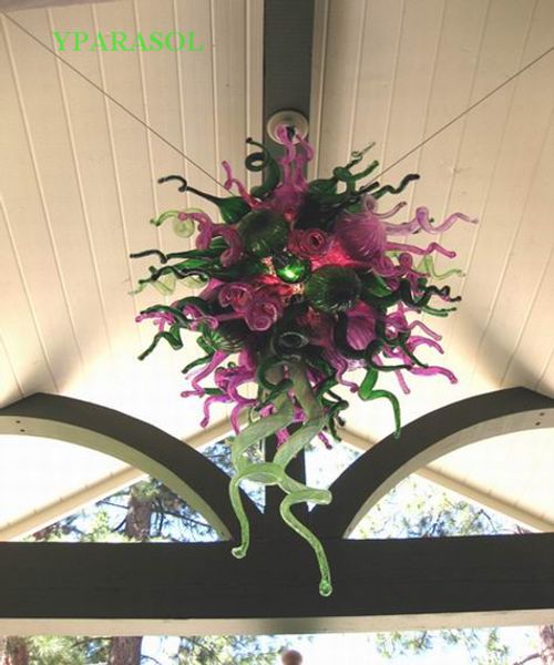 

100% mouth blown borosilicate italy murano glass chandeliers light modern luxury hand blown glass hanging pendant