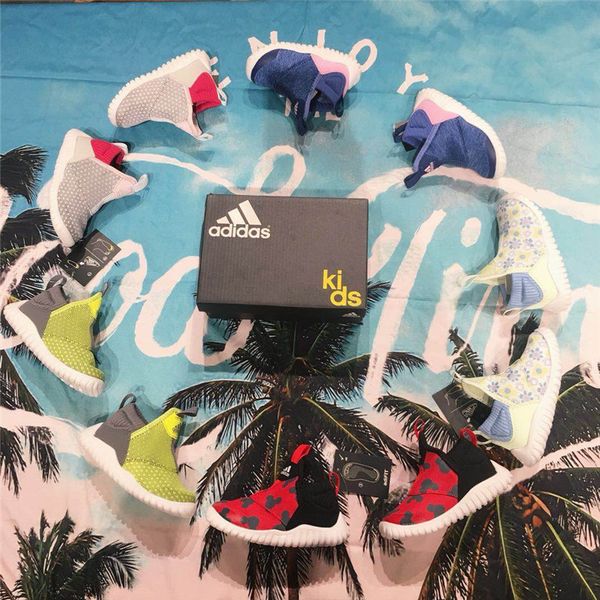 

baby sneakers kids kanye west children athletic shoes boy run shoes girl casual shoes baby train sneake sports, Black