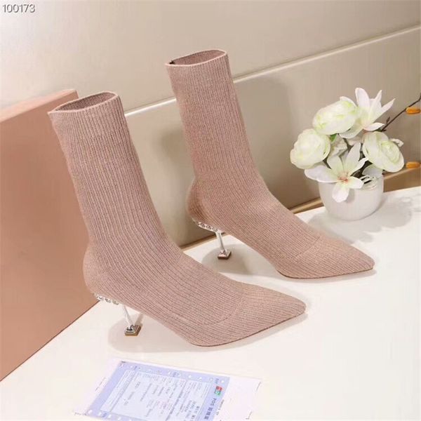 

designer women shoes designer women heels shoes superstar heels boots women designer shoes ladies sock shoe, Black