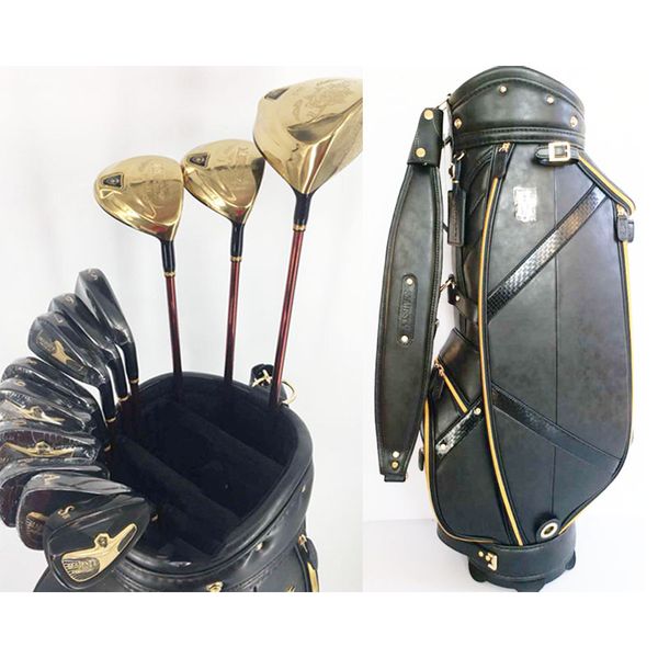 

new mens golf clubs maruman majesty prestigio golf complete clubs set driver+fairway wood+putter+bag graphite shaft headcover ing