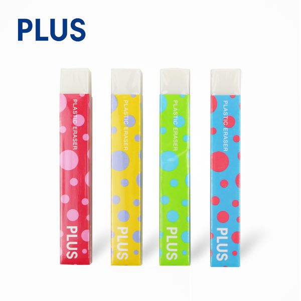

japan plus eraser er-100l colorful candy colors study exam eraser 5pcs