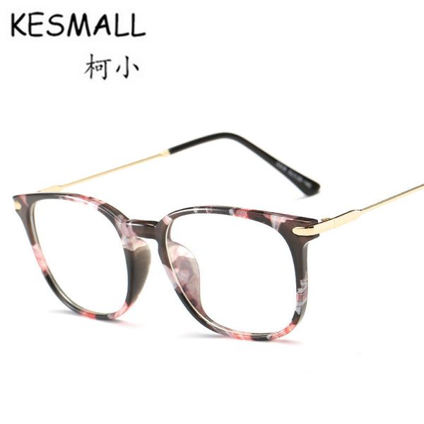 

kesmall new summer eyewear women men fashion anti blue ray eyeglasses transparent lens tr90 glasses frame marcos de lentes yl430, Silver
