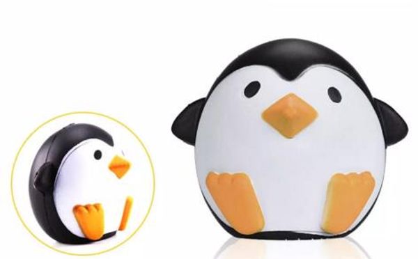 

Squishy Penguin 11cm Slow Rising Toy Decompression Bread Relieve Stress Cake Sweet Animal Cell Phone Strap Phone Pendant Key Chain Toy Good