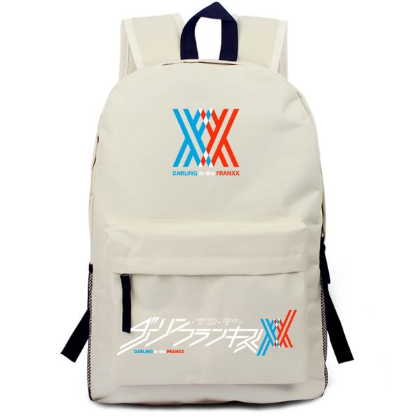 

darling in the franxx backpack cosplay bags anime nylon cartoon schoolbags