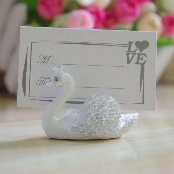 

other wedding favors creative resin swan place card holder party decoration seat clamp name with card