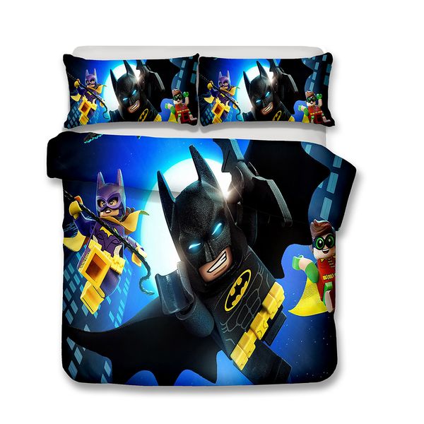 3d Printed Bedding Movie Theme Lego Batman Bedding Sets Duvet
